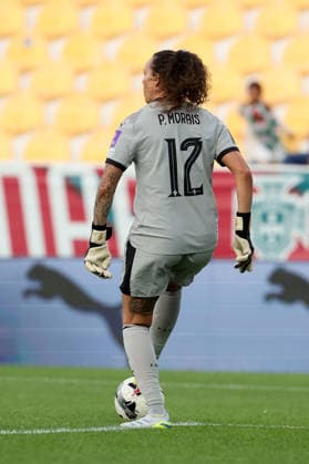 goalkeeper Patricia Morais (Portugal) during the FIFA Women s World Cup Brazil 2027 Qualifiers League B, Group B3 Matchday 5 match between Portugal and Latvia at Estadio Antonio Coimbra da Mota on June 5, 2026, in Estoril, Portugal. Copyright: JoaquimxFerreira