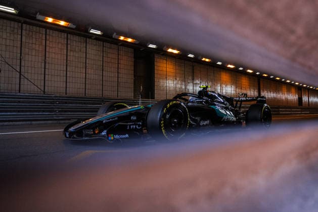 2026 Formula One Monaco Grand Prix Circuit de Monaco, Monte-Carlo, Monaco. 5.June.2026; Andrea Kimi Antonelli of Italy and Mercedes-AMG PETRONAS F1 Team during Free Practice 1 Formula One Monaco Grand Prix Monte-Carlo Circuit de Monaco Monaco Copyright: xJayxHiranox
