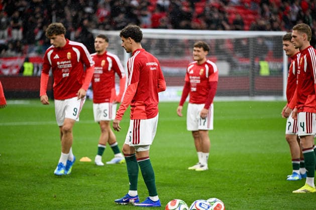 FOOTBALL - Friendly - Hungary vs Finland Photo by IPA ABACAPRESS.COM85361549 - Hungary warm up during the UEFA friendly match between Hungary vs Finland, 5th June 2026 at the Puskas Arena, Budapest, Hungary Budapest Hungary  Copyright: xIPAxSport ABACAx