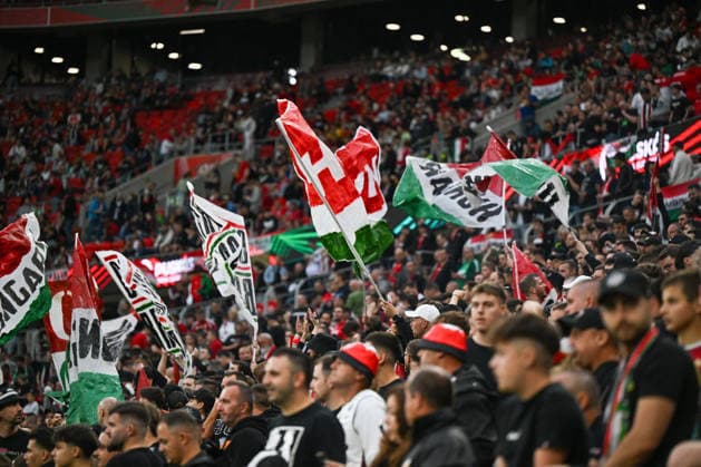 FOOTBALL - Friendly - Hungary vs Finland Photo by IPA ABACAPRESS.COM85361870 - Hungary supporters during the UEFA friendly match between Hungary vs Finland, June 5, 2026 at the Puskas Arena, Budapest, Hungary Budapest Hungary  Copyright: xIPAxSport ABACAx