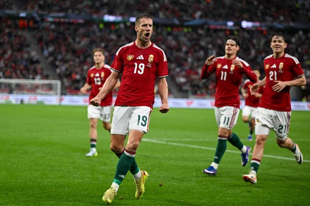FOOTBALL - Friendly - Hungary vs Finland Photo by IPA ABACAPRESS.COM85364118 - Happiness of Barnabas Varga (Hungary) after scores a goal during the UEFA friendly match between Hungary vs Finland, 5th June 2026 at the Puskas Arena, Budapest, Hungary Budapest Hungary  Copyright: xIPAxSport ABACAx