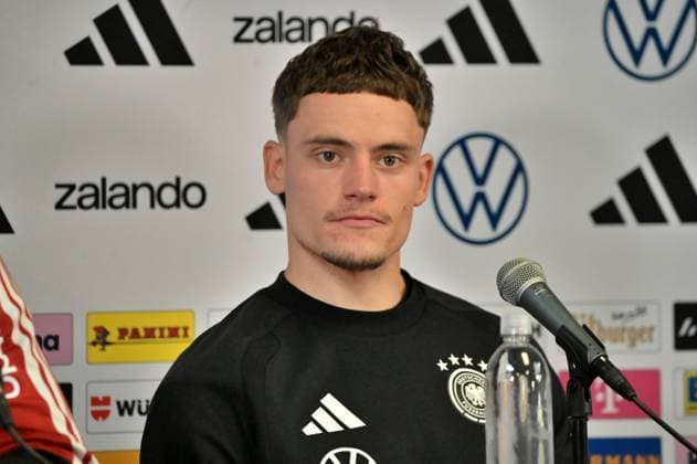 Ahead of FIFA World Cup, WM, Weltmeisterschaft, Fussball 2026 CHICAGO, ILLINOIS - JUNE 05: German national team, Nationalteam player Florian Wirtz speaks during a press conference, PK, Pressekonferenz ahead of their International Friendly, Länderspiel, Nationalmannschaft match against the United Statesin an international friendly match on June 6 as a final warm-up game ahead of the FIFA World Cup 2026. Jacek Boczarski Anadolu Illinois United States. Editorial use only. Please get in touch for any other usage.  Copyright: x2026xAnadoluxJacekxBoczarskix