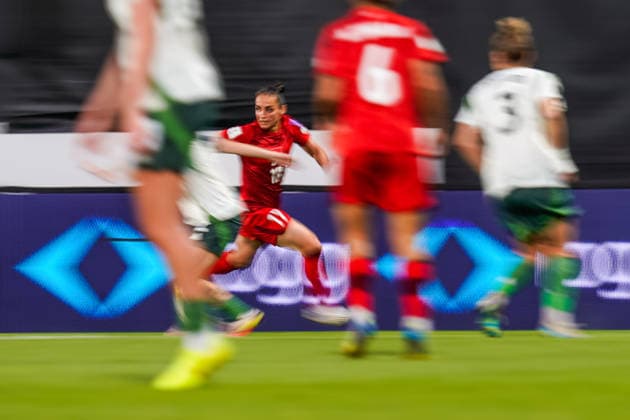 Turkey v Norhern Ireland - FIFA Women s World Cup 2027 Qualifier Ilayda Civelek of Turkey is in action during the 2027 FIFA Women s World Cup Qualifier between Turkey and Northern Ireland at Pendik Stadium on June 5, 2026, in Istanbul, Turkey. Istanbul Istanbul Turkey  Copyright: xYagizxGurtugx originalFilename:gurtug-turkiyev260605_np0PZ.jpg