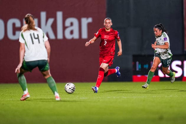 Turkey v Norhern Ireland - FIFA Women s World Cup 2027 Qualifier Meryem Kucukbirinci of Turkey is in action during the 2027 FIFA Women s World Cup Qualifier between Turkey and Northern Ireland at Pendik Stadium on June 5, 2026, in Istanbul, Turkey. Istanbul Istanbul Turkey  Copyright: xYagizxGurtugx originalFilename:gurtug-turkiyev260605_np1n8.jpg