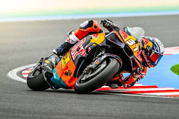 Free practice before MotoGP Grand Prix of Hungary at the Balaton Park circuit, Balaton, Hungary. June 05 2026 In picture: Pedro Acosta Entrenamientos libres previos al Gran Premio de MotoGP de Hungria en el Circuito Balaton Park de Balaton, Hungria, 05 de Junio de 2026 POOL MotoGP.com Cordon Press Images will be for editorial use only. Mandatory credit: MotoGP.com Cordon Press Cordon Press 