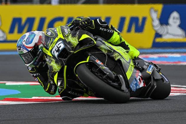 Free practice before MotoGP Grand Prix of Hungary at the Balaton Park circuit, Balaton, Hungary. June 05 2026 In picture: Raúl Fernández Entrenamientos libres previos al Gran Premio de MotoGP de Hungria en el Circuito Balaton Park de Balaton, Hungria, 05 de Junio de 2026 POOL MotoGP.com Cordon Press Images will be for editorial use only. Mandatory credit: MotoGP.com Cordon Press Cordon Press 