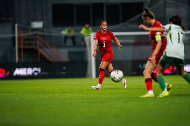 Turkey v Norhern Ireland - FIFA Women s World Cup 2027 Qualifier Fatma Sakar of Turkey is in action during the 2027 FIFA Women s World Cup Qualifier between Turkey and Northern Ireland at Pendik Stadium on June 5, 2026, in Istanbul, Turkey. Istanbul Istanbul Turkey  Copyright: xYagizxGurtugx originalFilename:gurtug-turkiyev260605_npMiR.jpg
