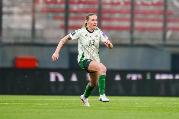 Turkey v Norhern Ireland - FIFA Women s World Cup 2027 Qualifier Leyla McFarland of Northern Ireland looks on during the 2027 FIFA Women s World Cup Qualifier between Turkiye and Northern Ireland at Pendik Stadium in Istanbul, Turkey, on June 5, 2026. Istanbul Istanbul Turkey  Copyright: xYagizxGurtugx originalFilename:gurtug-turkiyev260605_npdie.jpg