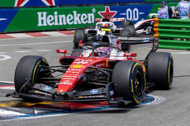 MONTE-CARLO, MONACO - JUNE 05: Lewis Hamilton (44) of Great Britain and Scuderia Ferrari HP during FP1 on June 5, 2026 at the Circuit de Monaco in Monte-Carlo, Monaco. (Photo by Bob Kupbens Icon Sportswire) AUTO: JUN 05 F1 Monaco Grand Prix EDITORIAL USE ONLY Icon2606051331