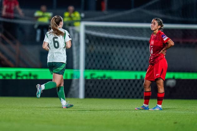 Turkey v Norhern Ireland - FIFA Women s World Cup 2027 Qualifier Aimee Kerr of Northern Ireland plays during the 2027 FIFA Women s World Cup Qualifier between Turkiye and Northern Ireland at Pendik Stadium in Istanbul, Turkey, on June 5, 2026. Istanbul Istanbul Turkey  Copyright: xYagizxGurtugx originalFilename:gurtug-turkiyev260605_npeQT.jpg