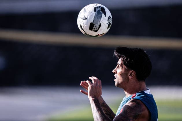 Portugal v Chile - FIFA World Cup, WM, Weltmeisterschaft, Fussball 2026 International Friendly, Länderspiel, Nationalmannschaft Joao Cancelo of Portugal participates in a training session ahead of the FIFA World Cup 2026 international friendly match between Portugal and Chile at Estadio Nacional do Jamor in Oeiras, Portugal, on June 6, 2026. Lisbon Oeiras Portugal  Copyright: xRodrigoxMoreira NurPhotox originalFilename:moreira-portugal260605_npH0v.jpg