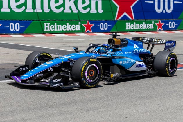 MONTE-CARLO, MONACO - JUNE 05: Alexander Albon (23) of Thailand and Atlassian Williams F1 Team during FP1 on June 5, 2026 at the Circuit de Monaco in Monte-Carlo, Monaco. (Photo by Bob Kupbens Icon Sportswire) AUTO: JUN 05 F1 Monaco Grand Prix EDITORIAL USE ONLY Icon2606051611