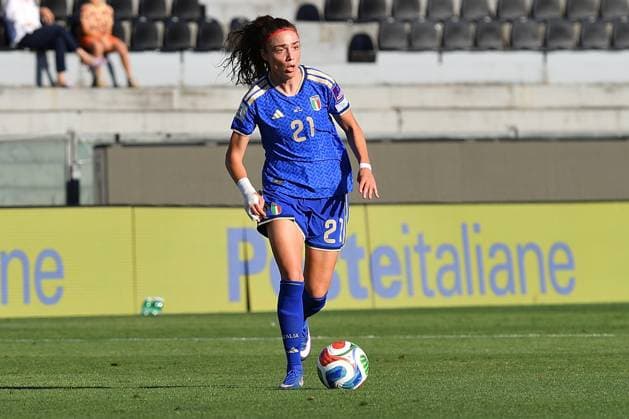 IPA85371969 - Michela Cambiaghi (Italy) during Qualifiers - Italy vs Serbia, FIFA World Cup, WM, Weltmeisterschaft, Fussball match in Pisa, Italy, June 05 2026  Copyright: xGabrielexMasotti IPAxSportx xx 85371969