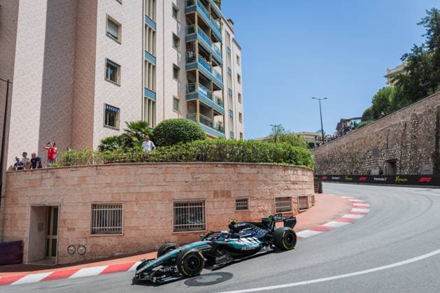Circuit de Monaco, Monte-Carlo, Monaco. 5.June.2026; Andrea Kimi Antonelli of Italy and Mercedes-AMG PETRONAS F1 Team during Free Practice 1 Formula One Monaco Grand Prix  aflo_333383193 JayxHiranox