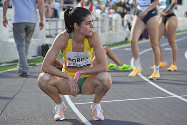 IPA85372499 - Rome , Italy. 05 June, 2026. Rebecca Borga winner of 400-eter race of the International Athletics Meeting Roma Sprint Festival 2026 at Stadio dei Marmi. Credit Roberto Bettacchi  Copyright: xRobertoxBettacchi IPAxSportx xx 85372499