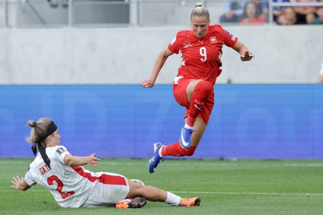 ANA MARIA CRNOGORCEVIC, Svizzera, FIFA Women s World Cup 2027 League Phase, Switzerland vs Malta 6-1, 05-06-2026, Contrasto, Action FIFA WOMEN SWORLD CUP 2027 League Phase SVIZZERA-MALTA 6-1