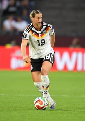 05.06.2026, xophax, Fussball , Köln , Cologne, Germany , Norway , Rhein Energie Stadion Koeln. Fussball - Länderspiel : Deutschland gegen Norwegen. Klara Bühl ( Deutschland ) Köln