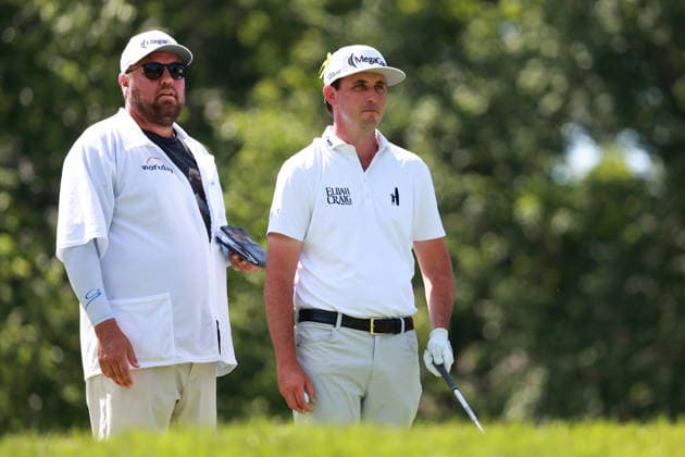 Memorial Tournament presented by Workday DUBLIN, OH - JUNE 05: J.T. Poston of Hickory, North Carolina looks down the fairway with his caddie from the 18th tee during the second round of the Memorial Tournament presented by Workday at Muirfield Village Golf Club on June 5, 2026 in Dublin, Ohio. Dublin Ohio United States  Copyright: xAmyxLemusx originalFilename:lemus-memorial260605_nprp8.jpg