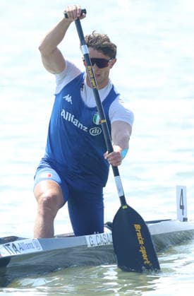 09.05.2026 Szeged(Hungary) ICF Canoe Sprint world cup C1 Men 1000m Final A Gabriele Casadei Italy :