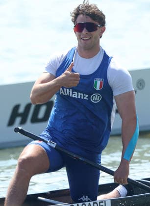 09.05.2026 Szeged(Hungary) ICF Canoe Sprint world cup C1 Men 1000m Final A Gabriele Casadei Italy :