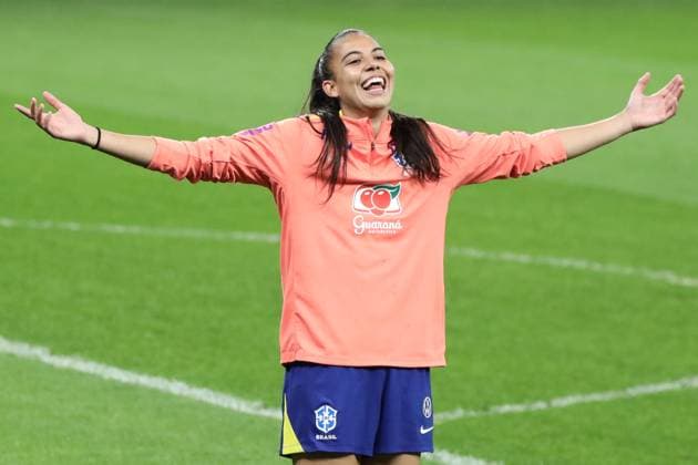 Training session of the Brazilian women s national football team for the friendly match against the USA. Antonia of the Brazilian women s national football team during the last training session before the friendly match against the United States, at Neo Quimica Arena, in the east zone of Sao Paulo, this Friday, June 5, 2026. Sao Paulo Sao Paulo Brasil Copyright: xMarinaxUezimax