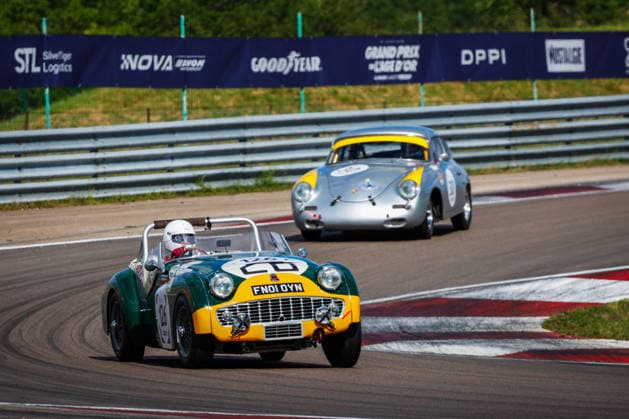 AUTO - LE MANS CLASSIC SERIES 2026 - GRAND PRIX DE L™AGE D™OR 2026 126 BUIATTI-HAZE Robin (fra), Triumph TR3S 1959, 153, The Gentlemen Challenge, action during the 2026 Grand Prix de l™age d™Or, 3rd round of the Le Mans Classic Series 2026, from June 04 to 07 in Circuit de Dijon Prenois, in Prenois, France - DijonFrance  Copyright: xGREGORYxLENORMANDx