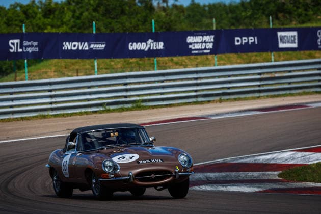 AUTO - LE MANS CLASSIC SERIES 2026 - GRAND PRIX DE L™AGE D™OR 2026 63 SCHMITZ-KOEP Norbert (deu), NUTHALL Will (gbr), Jaguar E-Type 3.8 1961, 153, The Gentlemen Challenge, action during the 2026 Grand Prix de l™age d™Or, 3rd round of the Le Mans Classic Series 2026, from June 04 to 07 in Circuit de Dijon Prenois, in Prenois, France - DijonFrance  Copyright: xGREGORYxLENORMANDx