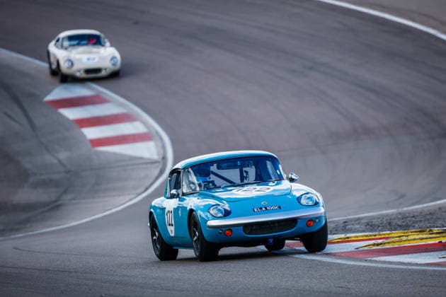 AUTO - LE MANS CLASSIC SERIES 2026 - GRAND PRIX DE L™AGE D™OR 2026 122 ARMSTRONG Nigel (gbr), SKIPWORTH Stephen (gbr), Lotus Elan 26R 1965, 153, Sixties Endurance, action during the 2026 Grand Prix de l™age d™Or, 3rd round of the Le Mans Classic Series 2026, from June 04 to 07 in Circuit de Dijon Prenois, in Prenois, France - DijonFrance  Copyright: xGREGORYxLENORMANDx