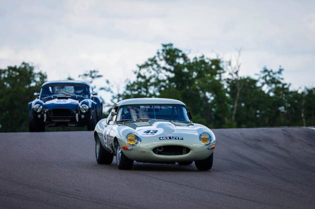 AUTO - LE MANS CLASSIC SERIES 2026 - GRAND PRIX DE L™AGE D™OR 2026 43 THORPE James (gbr), QUAIFE Phil (gbr), Jaguar E-Type 3.8 1965, 153, Sixties Endurance, action during the 2026 Grand Prix de l™age d™Or, 3rd round of the Le Mans Classic Series 2026, from June 04 to 07 in Circuit de Dijon Prenois, in Prenois, France - DijonFrance  Copyright: xGREGORYxLENORMANDx