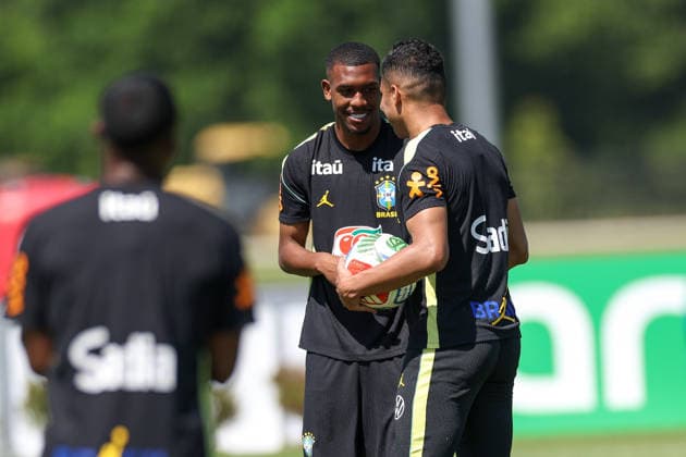 A Brazilian national football team player during a training session at the Columbia Park Training Facility Rayan e Casemiro of Brazilian national football team player during a training session at the Columbia Park Training Facility on June 5, 2026, in Morristown, New Jersey. The Brazilian team is preparing for the World Cup MORRISTOWN NJ UNITED STATES Copyright: xWilliamxVolcovx