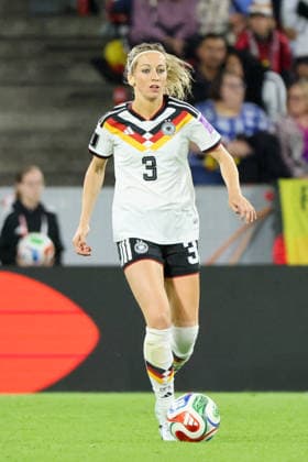 Köln, Deutschland: 05.06. 2026 - WM Qualifikationsspiel Deutschland vs. Norwegen Im Bild: Kathrin Hendrich (Deutschland) Copyright: HMBxMedia MadeleinexFantini