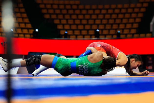 Wrestling Ranking Series Ulaanbaatar Open 53kg WW - Christianah Tolulope Ogunsanya (NGR) df. Tsovoo Gankhuyag (MGL)