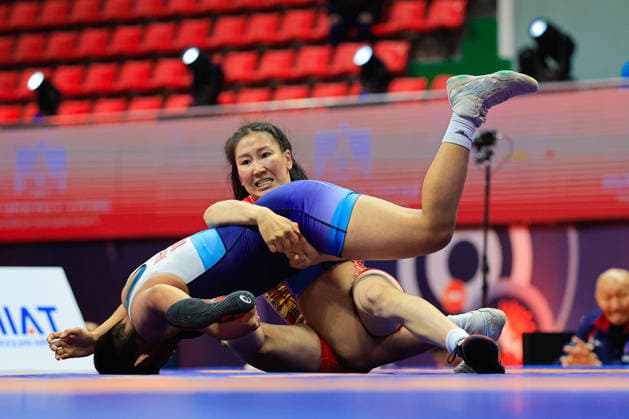 Wrestling Ranking Series Ulaanbaatar Open 59kg WW - Neha Neha (IND) df. Enkhtuvshin Baljinnyam (MGL)