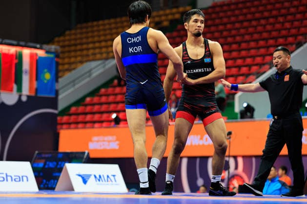 Wrestling Ranking Series Ulaanbaatar Open 63kg GR - Hyunwoong Choi (KOR) df. Doszhan Utepkaliyev (KAZ)