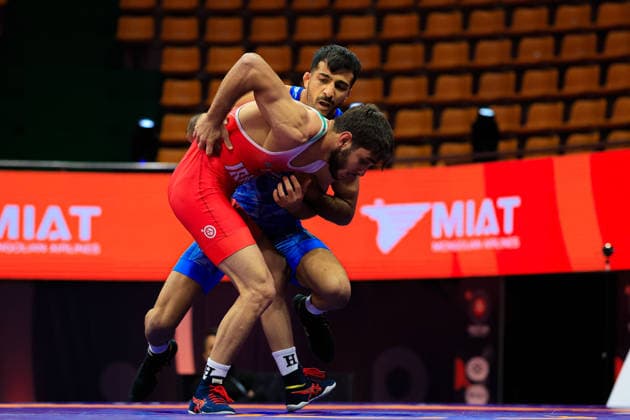 Wrestling Ranking Series Ulaanbaatar Open 63kg GR - Mohammad Mahdi Abbas Keshtkar (IRI) df. Erfan Behnam Jarkani (IRI)