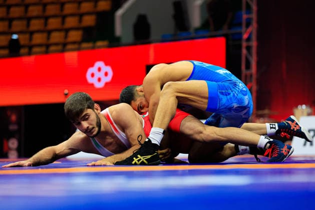 Wrestling Ranking Series Ulaanbaatar Open 63kg GR - Mohammad Mahdi Abbas Keshtkar (IRI) df. Erfan Behnam Jarkani (IRI)