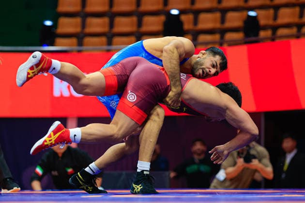 Wrestling Ranking Series Ulaanbaatar Open 63kg GR - Mohammad Mahdi Abbas Keshtkar (IRI) df. Zholaman Sharshenbekov (KGZ)