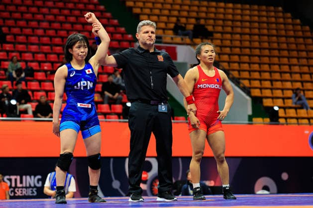 Wrestling Ranking Series Ulaanbaatar Open 53kg WW - Moe Kiyooka (JPN) df. Otgontuya Bayanmunkh (MGL)