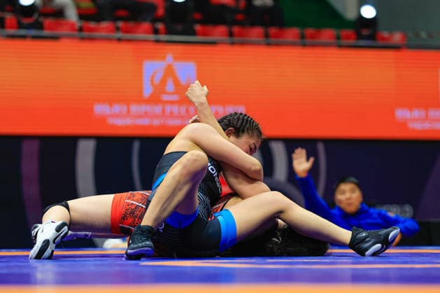 Wrestling Ranking Series Ulaanbaatar Open 59kg WW - Bolortuya Khurelkhuu (MGL) df. Bediha Gun (TUR)
