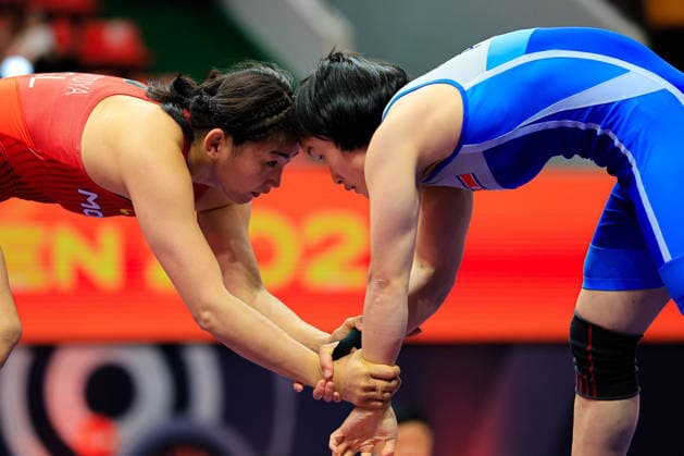 Wrestling Ranking Series Ulaanbaatar Open 59kg WW - Pyol Hong (PRK) df. Bolortuya Khurelkhuu (MGL)