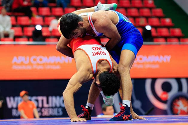 Wrestling Ranking Series Ulaanbaatar Open 60kg GR - Ali Abdollah Ahmadi Vafa (IRI) df. Sumit Sumit (IND)