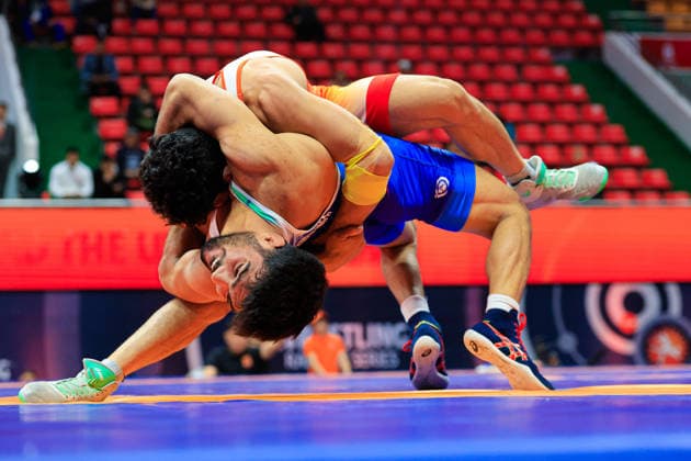 Wrestling Ranking Series Ulaanbaatar Open 60kg GR - Ali Abdollah Ahmadi Vafa (IRI) df. Sumit Sumit (IND)