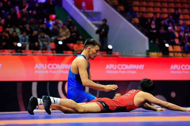 Wrestling Ranking Series Ulaanbaatar Open 63kg GR - Yerkebulan Ardakov (KAZ) df. Hyunwoong Choi (KOR)