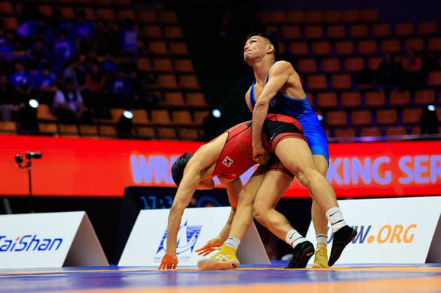 Wrestling Ranking Series Ulaanbaatar Open 63kg GR - Yerkebulan Ardakov (KAZ) df. Hyunwoong Choi (KOR)