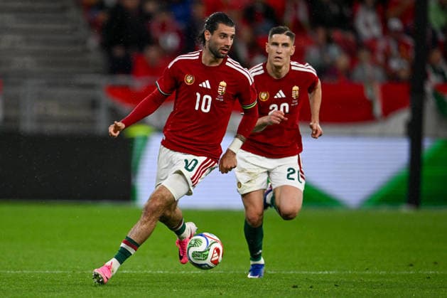 FOOTBALL - Friendly - Hungary vs Finland Photo by IPA ABACAPRESS.COM85364872 - Roland Sallai (Hungary) and Dominik Szoboszlai (Hungary) during the UEFA friendly match between Hungary vs Finland, 5th June 2026 at the Puskas Arena, Budapest, Hungary Budapest Hungary  Copyright: xIPAxSport ABACAx
