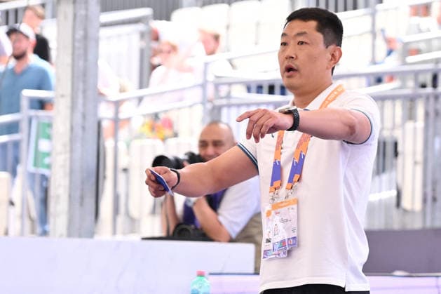 CONTACT - Taekwondo - World Taekwondo Rome Grand Prix 2026 Photo by IPA ABACAPRESS.COM85366069 - Coach of Ozoda SOBIRJONOVA (UZB) during quarter finals round Women -67kg of World Taekwondo Grand Prix at Foro Italico, June 5, 2026, Rome, Italy. Roma Italy  Copyright: xIPAxSport ABACAx