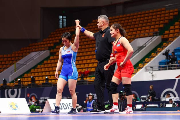 World Ranking Series Ulaanbaatar Open 57kg WW - Il Sim Son (PRK) df. Nilufar Raimova (KAZ)