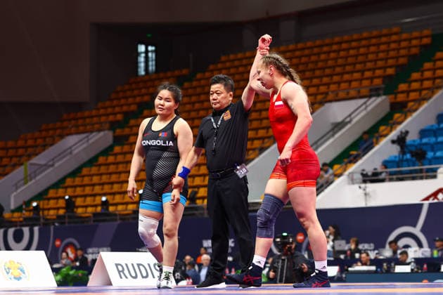 World Ranking Series Ulaanbaatar Open 72kg WW - Wiktoria Choluj (POL) df. Bolortungalag Zorigt (MGL)