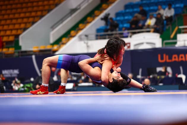 World Ranking Series Ulaanbaatar Open 50kg WW - Anqi Bao (CHN) df. Neelam Neelam (IND)