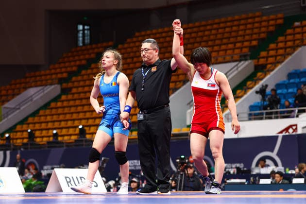 World Ranking Series Ulaanbaatar Open 53kg WW - Kyong Ryong Oh (PRK) df. Andreea Beatrice Ana (ROU)